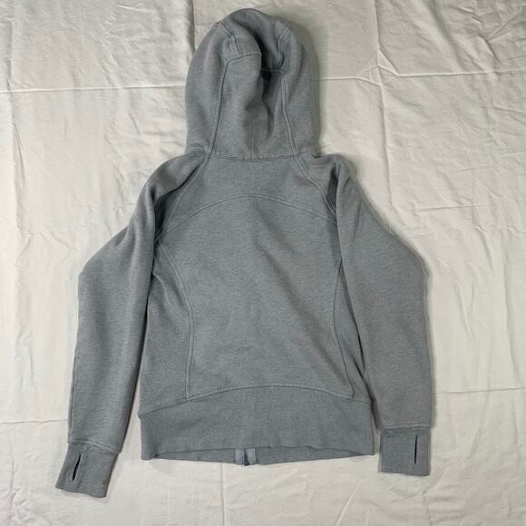 Lululemon Full Zip Light Blue Scuba Hoodie size 06 - Picture 5 of 6